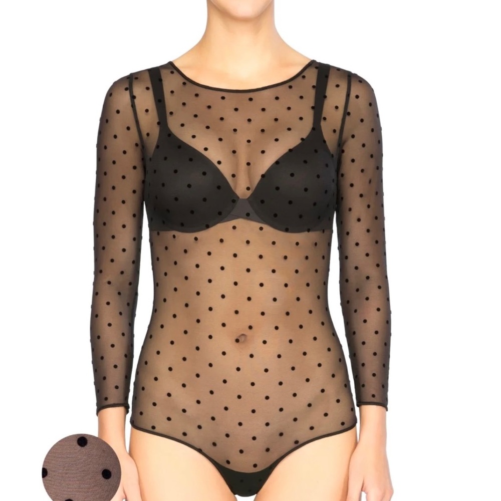 ◾️SPANX Mesh Bodysuit NWT